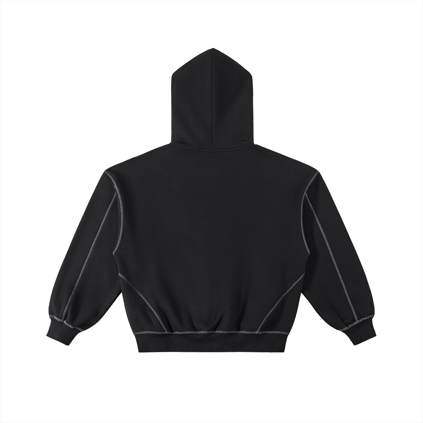 Contrast Skellie hoodie